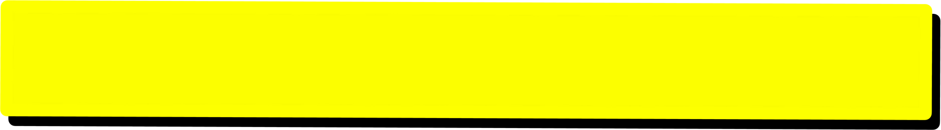 Blank Yellow Rectangle Dialog Speech Box Button